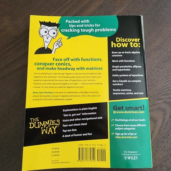 Algebra II For Dummies Book - Picture 7 of 16